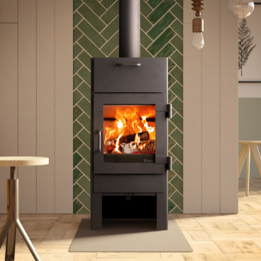 Poêle à bois Lars 1000 - avec compartiment four